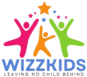 Colorful Kids School Logo